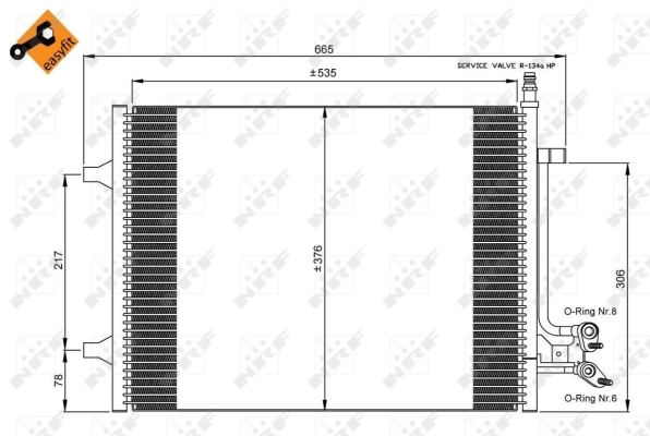 Condenser, air conditioning