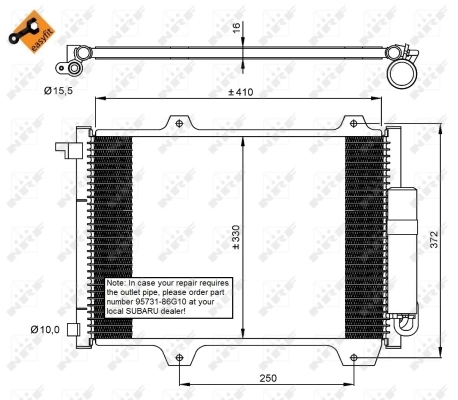 Condenser, air conditioning