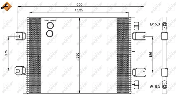 Condenser, air conditioning
