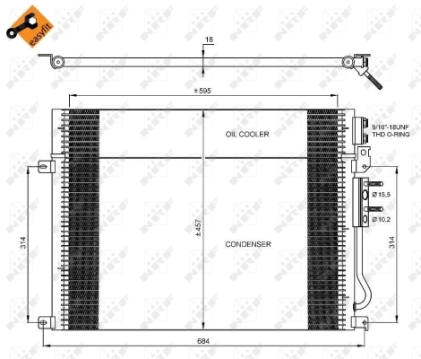 Condenser, air conditioning