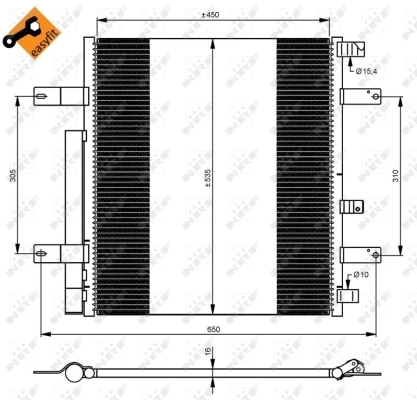 Condenser, air conditioning