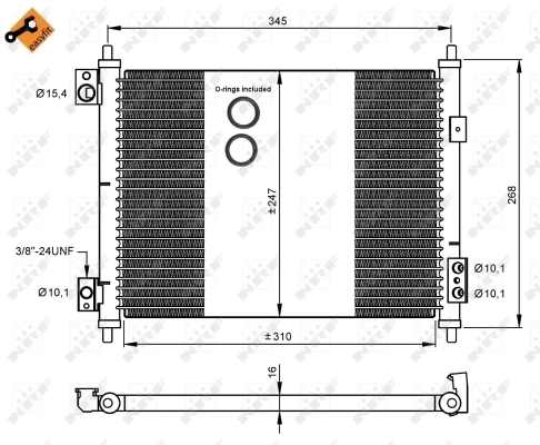 Condenser, air conditioning