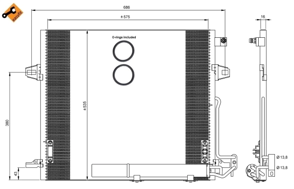 Condenser, air conditioning