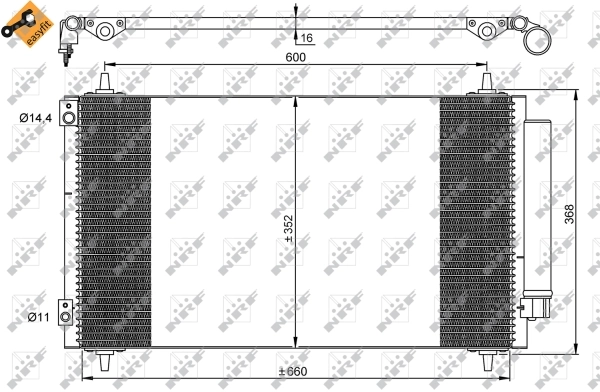 Condenser, air conditioning