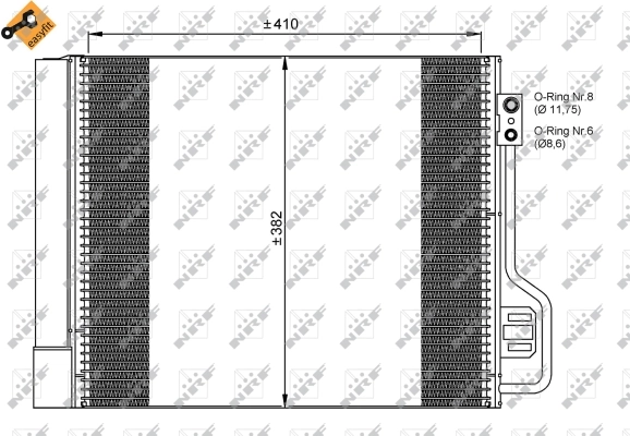 Condenser, air conditioning