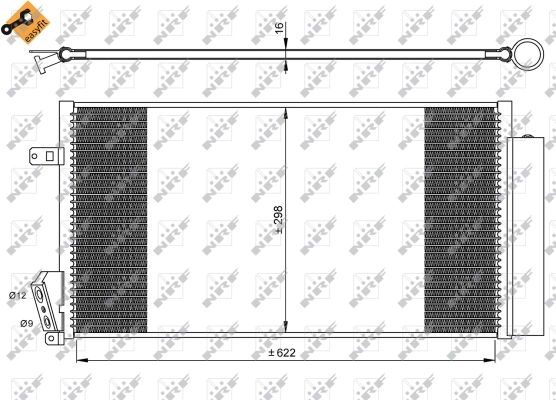 Condenser, air conditioning