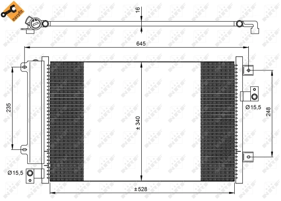 Condenser, air conditioning