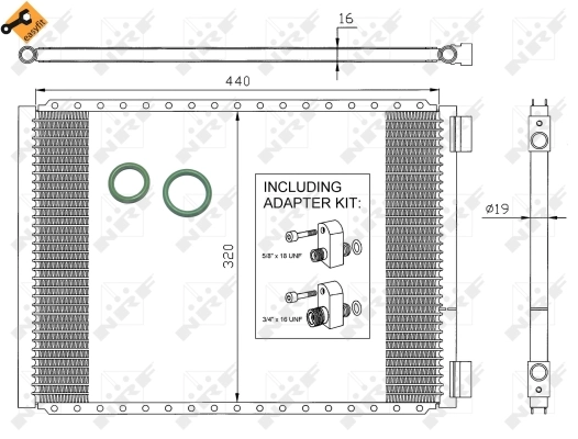 Condenser, air conditioning