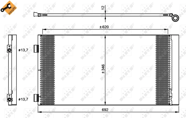 Condenser, air conditioning