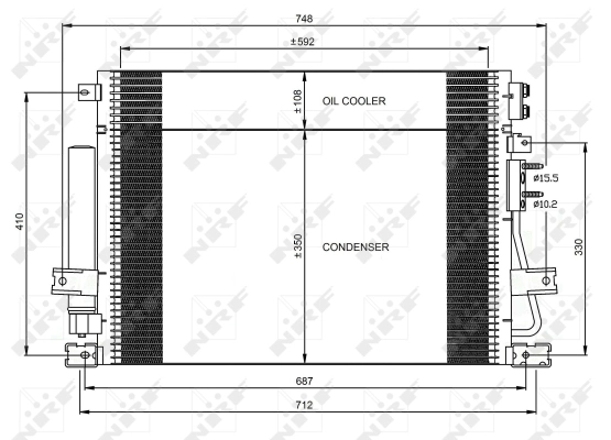 Condenser, air conditioning