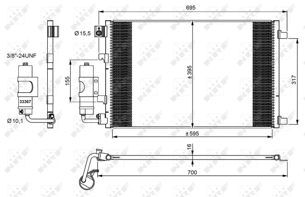 Condenser, air conditioning