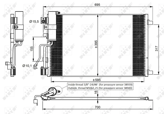 Condenser, air conditioning