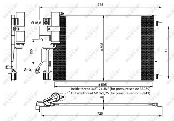 Condenser, air conditioning