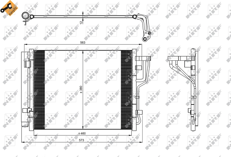 Condenser, air conditioning
