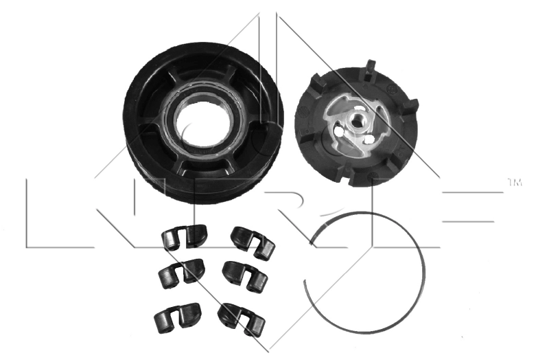 Magnetic Clutch, air conditioning compressor