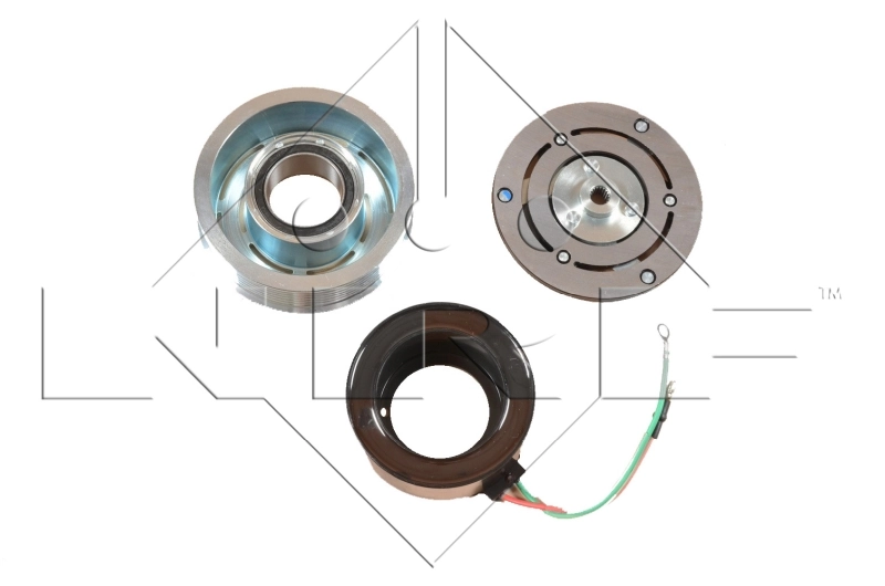 Magnetic Clutch, air conditioning compressor