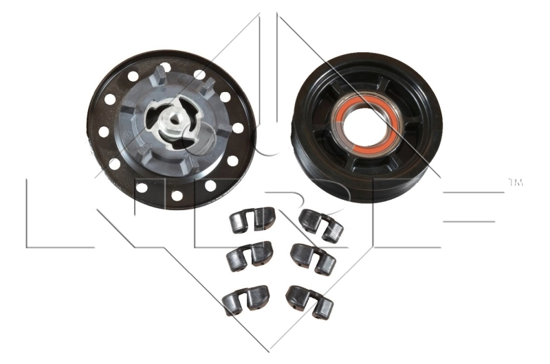 Magnetic Clutch, air conditioning compressor