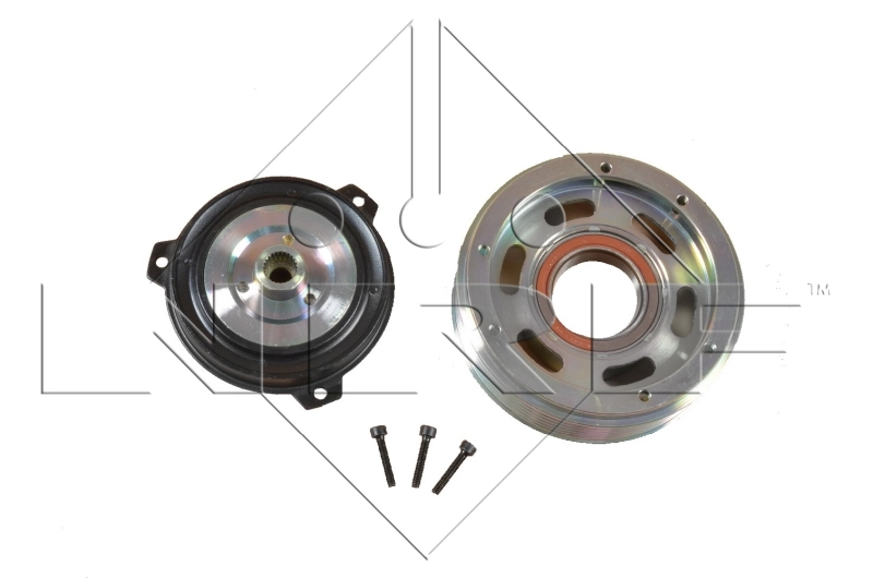 Magnetic Clutch, air conditioning compressor