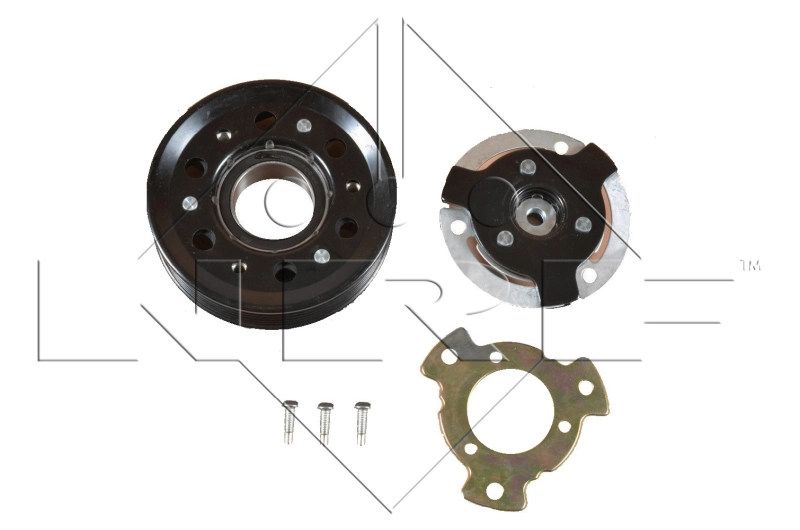 Magnetic Clutch, air conditioning compressor