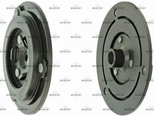 Drive plate, magnetic clutch (compressor)