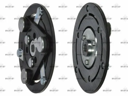 Drive plate, magnetic clutch (compressor)
