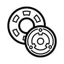 Bearing, compressor shaft
