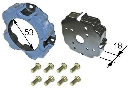 Drive plate, magnetic clutch (compressor)