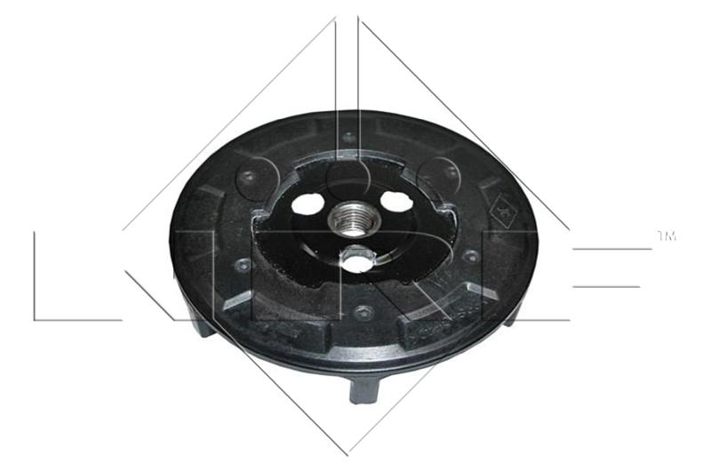 Drive plate, magnetic clutch (compressor)