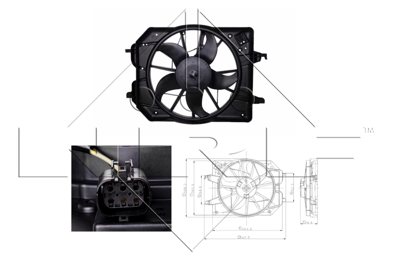 Fan, engine cooling
