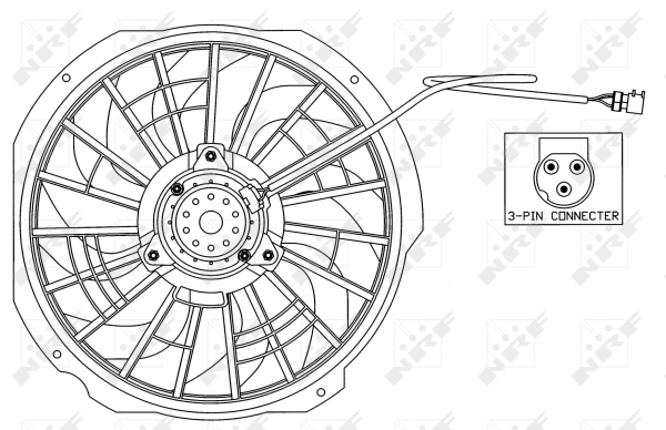 Fan, engine cooling
