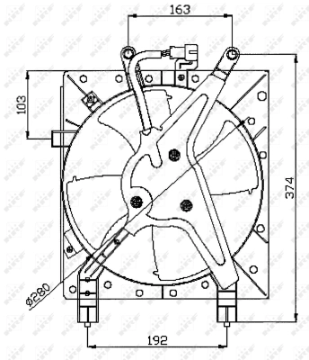 Fan, engine cooling
