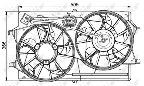 Fan, engine cooling