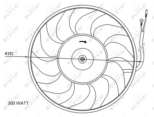 Fan, engine cooling