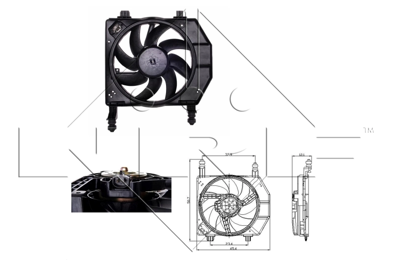 Fan, engine cooling