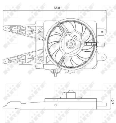 Fan, engine cooling