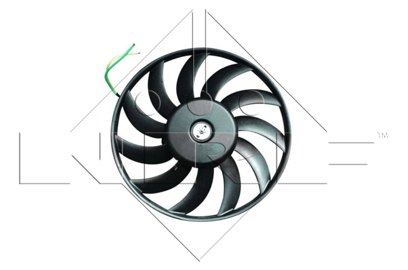 Fan, engine cooling