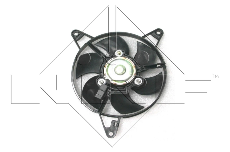Fan, engine cooling