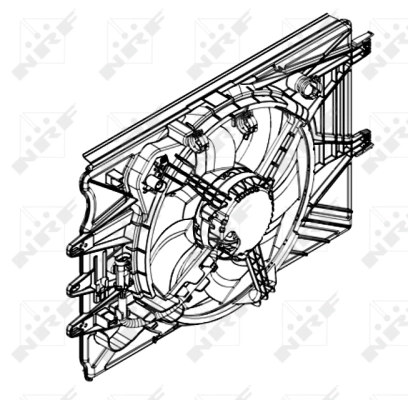 Fan, engine cooling