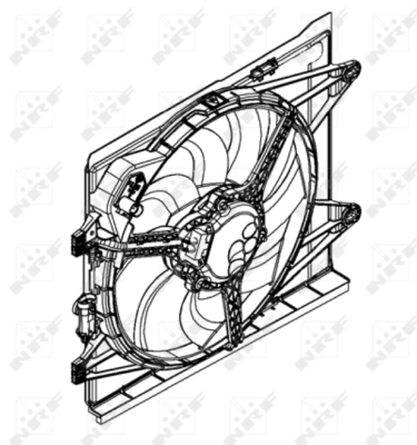 Fan, engine cooling