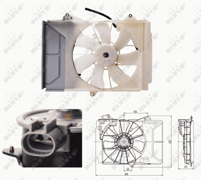 Fan, engine cooling