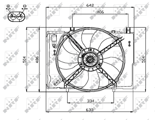 Fan, engine cooling