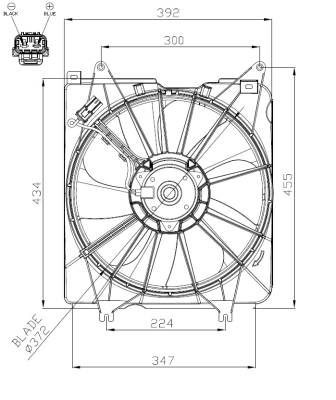 Fan, engine cooling