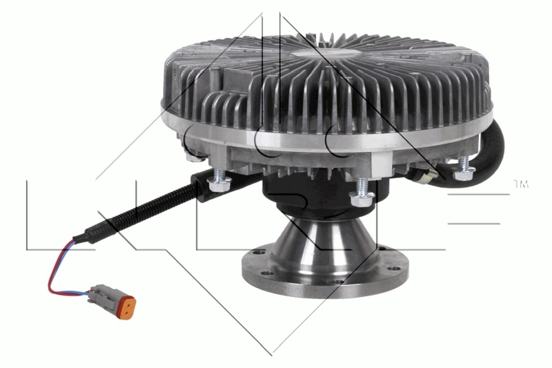 Clutch, radiator fan