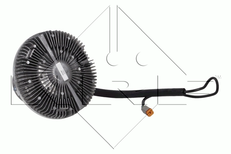 Clutch, radiator fan