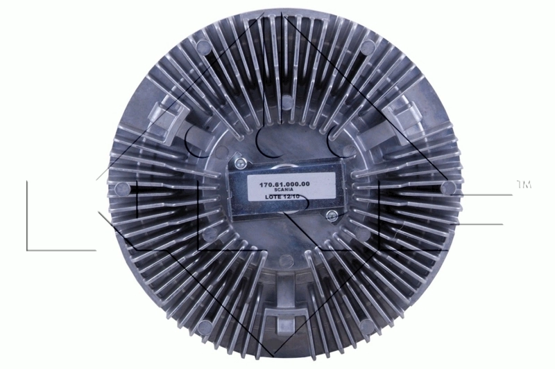 Clutch, radiator fan
