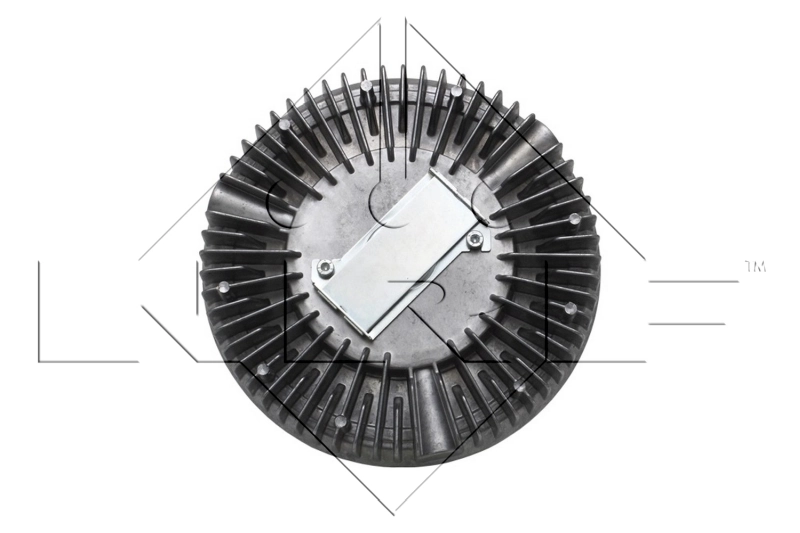 Clutch, radiator fan