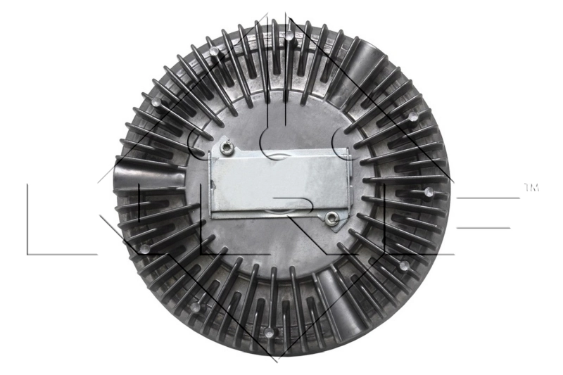 Clutch, radiator fan