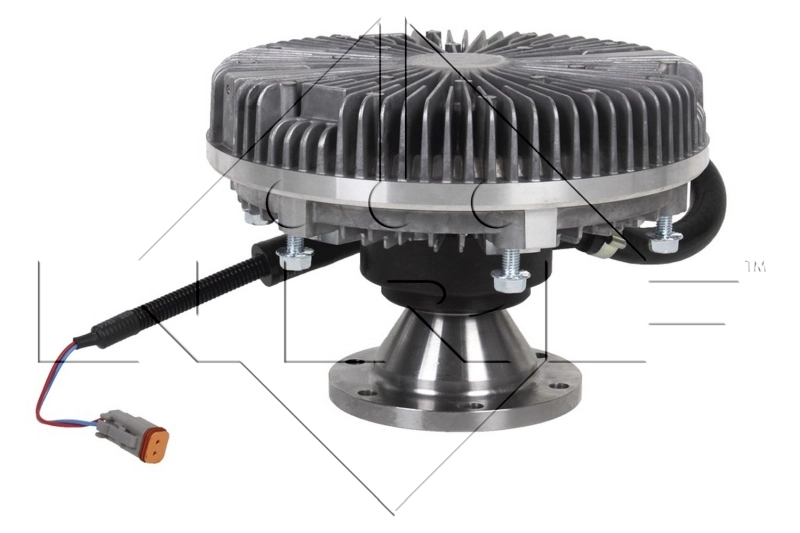 Clutch, radiator fan