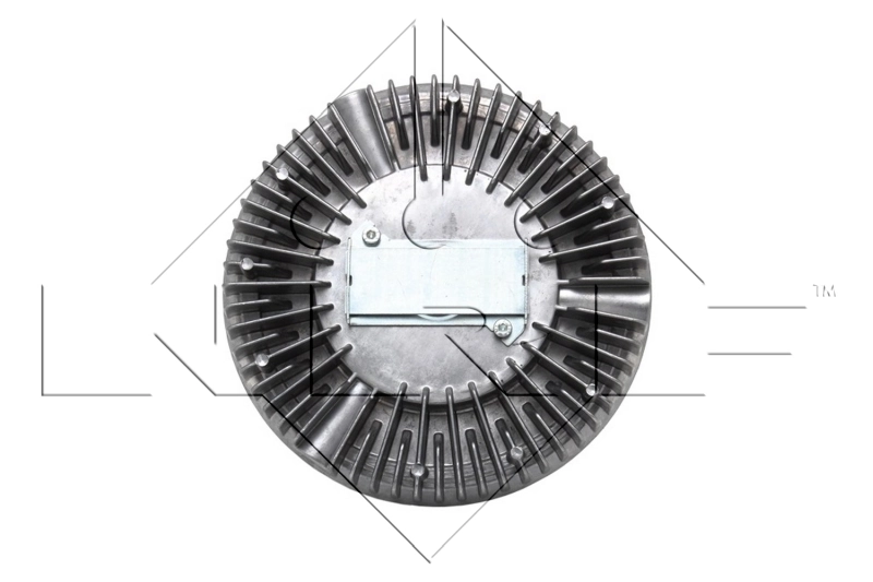 Clutch, radiator fan