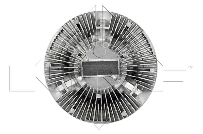 Clutch, radiator fan